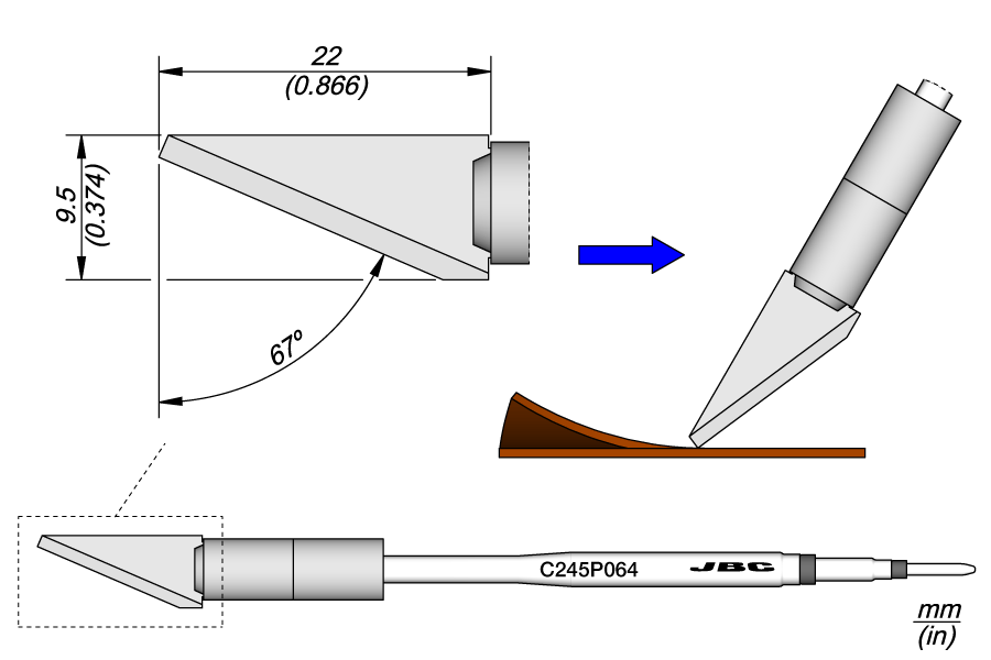 C245P064 - Cutter Cartridge 22